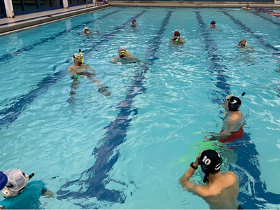 rookie clinic, teaching uwh drills